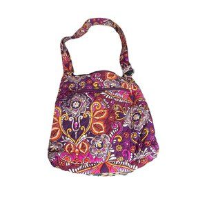 Womens  Vera Bradley  Paisley Mini Crossbody Shoulder Bag Purse Ladies